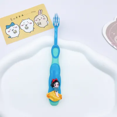 Childrens Toothbrush 3-12 Years Old Disney Princess Toothbrush Soft Bristles Baby Gum Protection Tooth Protection Childrens Toothbrush 6-