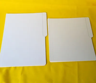 FOLDER LONG AND SHORT 11PTS IN RANDOM BRAND LABEL100PCS OF FOLDER PER REAM SOLD IN DIFF.VARIATIONS