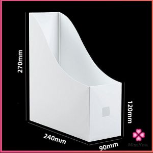 Missyou  กล่องใส่นิตยสารกล่องใส่เอกสารที่ใส่แฟ้มเอกสารแบบพับประกอบ  file rack