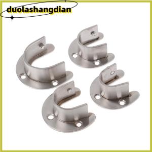 [Duola] 19 22 25 32mm tủ quần áo khung thép không gỉ Rod ổ cắm mặt bích Rod chủ