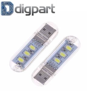 LED USB Night Light Portable Mini Computer Lamp