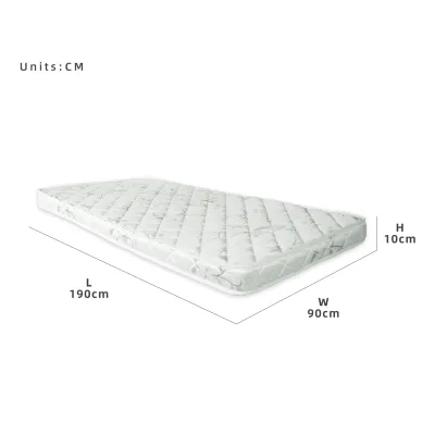 KitchenZ 3FT Single Size Mattress Student High Density Rebond Foam Mattress - LF-MT-HDRF