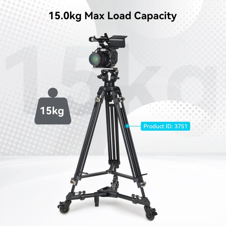 SmallRig%20Universal%20Photography%20Heavy%20Duty%20Tripod%20Dolly%20Wheels%20with%20Carry%20Bag%20for%20Camera%20Camcorder%203986%20-%20Image%206