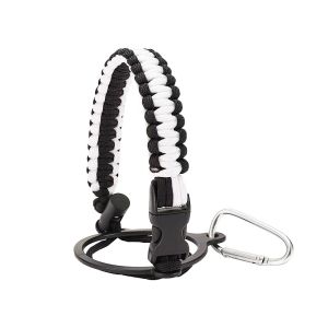 Tyeso Paracord Rope Silicone Boot Tyeso Original Insulated Vacuum Mug 530ML 750ML Aquaflask Straight Cup Handle Strap Hot & Cold Sports Tumbler Protective Shell Holder