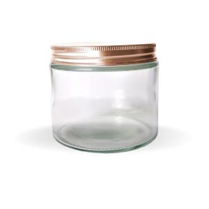 RETTO Straight Glass Jar 400 mL | Toples Kaca | Jar Kaca Cantik