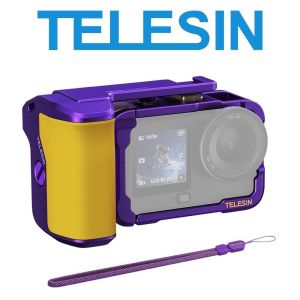 TELESIN S6-FMS-36PU-TDJ StreetGrip Kit Camera Grip Handle for DJI Osmo Action 6