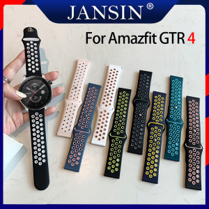 Sport Silicone Strap For Amazfit GTR 4 Breathable band for amazfit gtr 4 Smart watch wristband bracelet