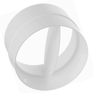 4inch PVC Quạt hút van một chiều ống dự thảo chặn ống dẫn khí kiểm tra van thông gió cho phòng tắm và nhà bếp