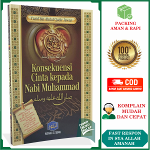 Konsekuensi Cinta Kepada Nabi Muhammad Karya Yazid bin Abdul Qadir Jawas Penerbit Pustaka At-Taqwa