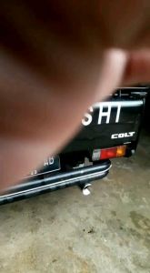 Knalpot Sri Guk Tinggal Baud Mobil L300 Solar