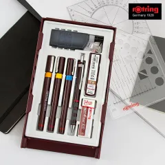 Rotring Isograph College Technical Drawing Pen - Set of 3