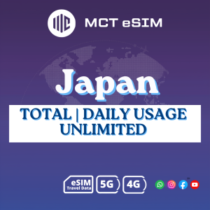 Japan eSIM 1-30 Days Unlimited/Data Plans | Instant QR Code Delivery | Travel eSIM