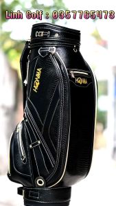 [ golf bag ] Túi đựng gậy Golf Honma 60 năm - Chất liệu da cao cấp