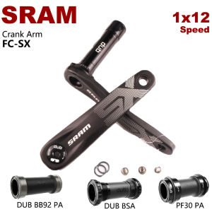 SRAM SX NX GX EAGLE DUB Crank Arm 12 Speed Bikes Parts MTB Mountain Bike 165mm 170mm 175mm Crank With DUB BSA BB92 PF30 Bottom Bracket Bikes Parts