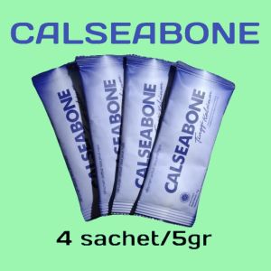 BBM-4 SACHET CALSEABONE  5gr/SACHET cukupi Kalsium (tulang dan gigi) harian tubuh Anda