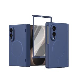 Z Fold8 Case For Magsafe Magnetic Wireless Charging Case for Samsung Galaxy Z Fold 8 Fold8 Built-in Screen Protector PC Cover