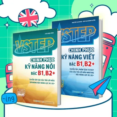 Sách Combo Chinh Phục Kỹ Năng Nói - Viết và Luyện Đề Thi Bậc B1-C1 VSTEP (3 Cuốn)