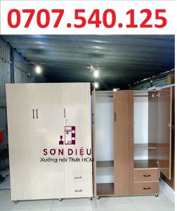[ Giá Rẻ Nhất ] Tủ Quần Áo Nhựa Đài Loan 3 Cánh Mở Đa Năng