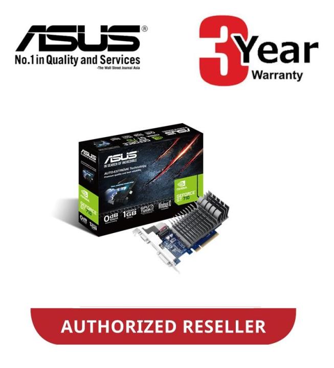 Asus Gt 710 2gb Ddr3 64bit Dual Slot Asus GeForce GT 710 2GB DDR5