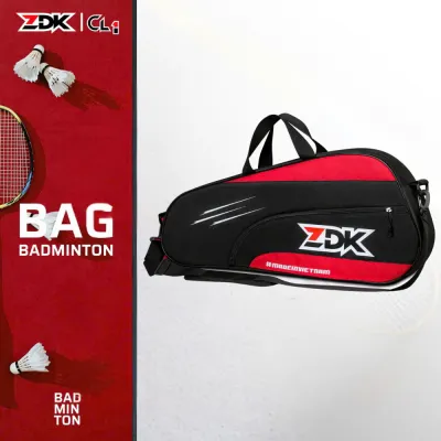 Túi Thể Thao ZDK CL1 – 2 Ngăn Rộng Chống Nước & Chống Sốc Đựng 3–5 Vợt Túi Vợt Gia Đình Cao Cấp