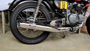 KNALPOT STD RACING RX KING STENLIS ANTI KARAT SUARA GARING KEMRINCING