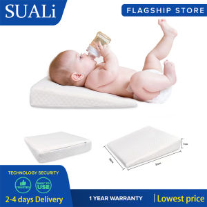 Newborn Toddler Baby Sleep Pillow Anti Spilt Milk Crib Pads Ramp Sleep Positioning Wedge Memory Pillows