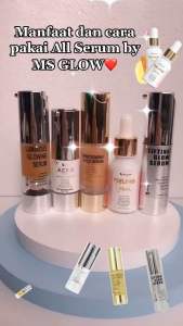 Ms Glow Peeling Serum Original Exfoliasi Wajah Serum Wajah Glowing