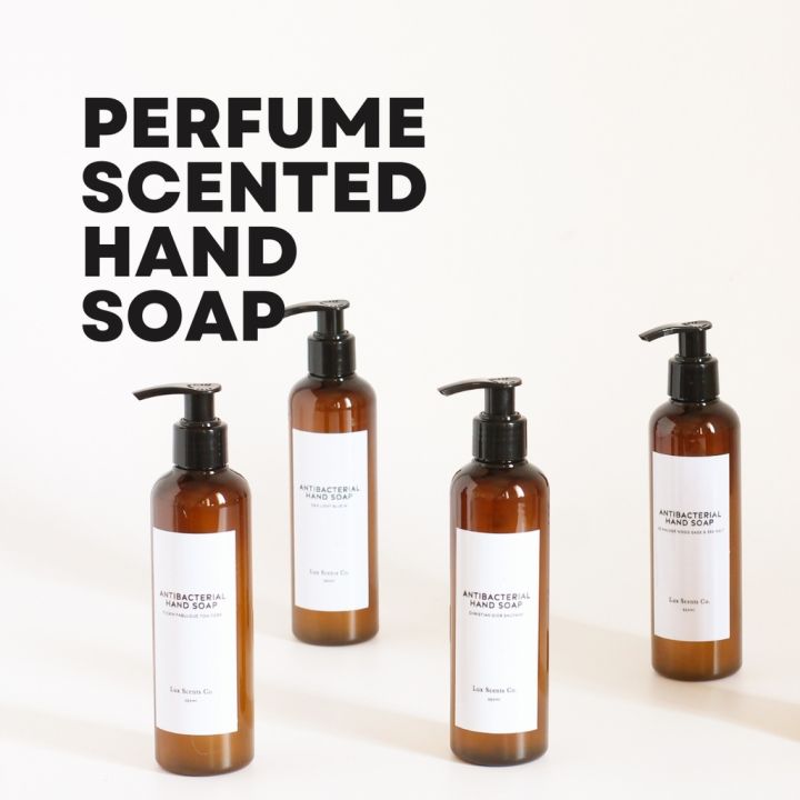 Antibacterial Hand Soap Liquid Hand Wash Perfume Scented by Lux Scents
