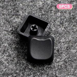 [COD] Abulaia 5ชิ้นไม่สลักกุญแจ PBT keycap กับแมวหัว Mao แบน thickened