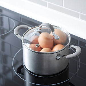 Nồi Handycook Lock&Lock 14cm Có Nắp Kính Không Dùng Bếp Từ LHD1142