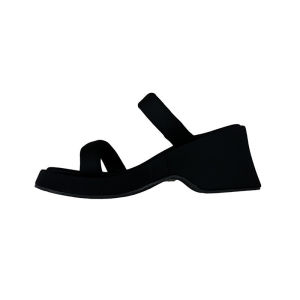 [Free Shipping] First Encounter Jisong Cake Sole WomenS Sandals Summer 2026 New Style Height-Increasing Elegant Slippers For Petite Women