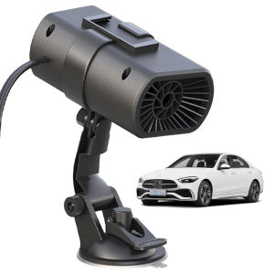 MOJOYCE 12V 150W Car Heater Demister Adjustable Frost Snow Mist Removal Machine Window Windshield Defrosting Heater for Vehicles