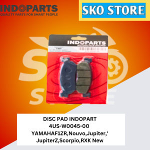DISC PAD (asbestos) INDOPARTS  4US-W0045-00 YAMAHA F1ZRNouvoJupiterJupiterZScorpioRXK New ORIGINAL MURAH