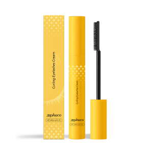 Zephoco Curling Mascara Natural Shaping Lengthening Curling Long-lasting Smudge-proof Non-smudging Daily Portable