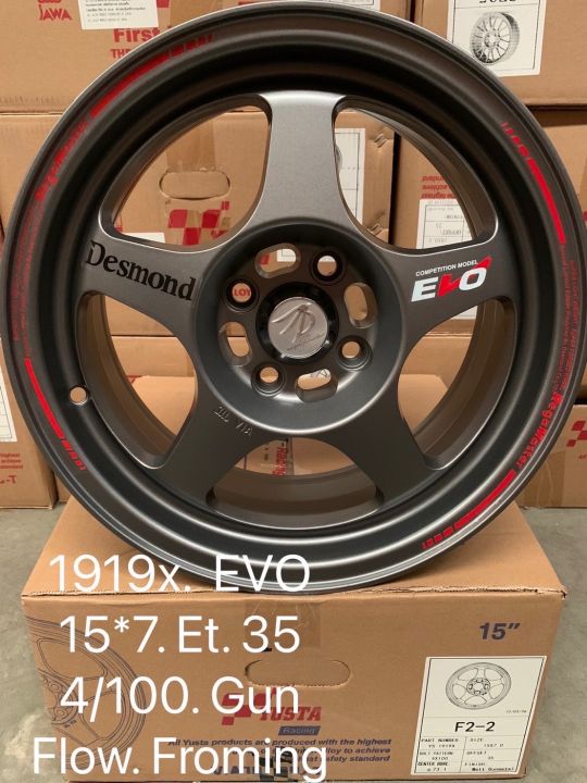 Yusta Rims ล้อแม็กใหม่ EVO งาน YUSTA ขอบ 15