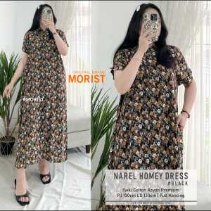 Daster jumbo Narel/ home dress/ daster jumbo/ baju rumahan/ baju santai wanita/ baju tidur wanita/ baju santai