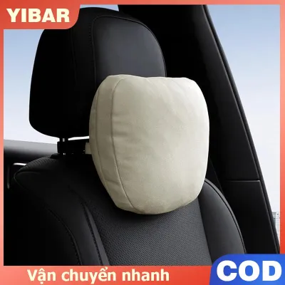 YIBAR 1 chiếc Gối tựa đầu xe hơi thông dụng dành cho ghế chơi game gối đỡ cổ xe hơi gối tựa đầu ghế ô tô đệm bảo vệ bằng bông memory foam cho ô tô