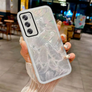 Realme C75 4G 5G 2024 Luxury Gilt Feather Laser Phone Casing For RealmeC75 C 75 Colorful Gradient Shockproof Protective Back Cases