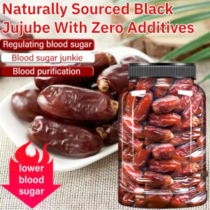 Natural Zero Added Black Date Palm Naturally Sourced Black Jujube With Zero Additives Bagged Fresh Dried Dates Snacks