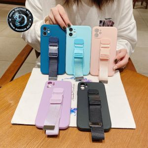 DSA Softcase Candy Macaroon: Pelindung Kamera & Armband Casing Handphone untuk VIVO, SAMSUNG, dan OPPO