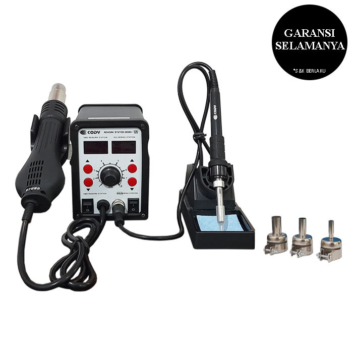 Solder Uap Blower HP Digital 2 IN 1 CODY 858D+ Lazada Indonesia