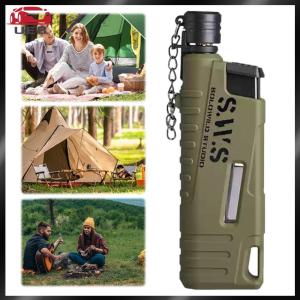 [UEB AUTO] Portable Retractable Windproof Outdoor Barbecue Gas Camping Electronic for Travel Camping