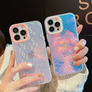 Beautiful Laser Gradient Shinning Multi Color Matching Chameleon iPhone Case