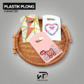 ( 10 Pcs ) Kantong Plastik Plong Mini 9x15 cm | Kantong Plastik Plong Pond Motif Fancy | Kresek Aksesoris Tas Plastik Souvenir. 