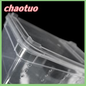 chaotuo Reptiles Spider Transparent Plastic Feeding Box Insect Food Feeding Container