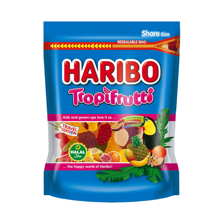 HARIBO Gummi Candy, Tropifrutti, Share Size 300g | Lazada PH