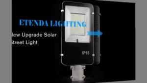 300W Powerful Solar Light Outdoor Solar Street Light 6000mah Waterproof Automatic Dusk to Dawn Street Light For Garage Garden