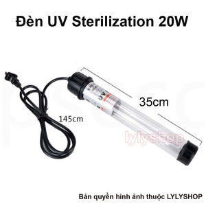 Đèn UV 7W Sterilization King - Diệt Rêu Tảo Khuẩn Bể Cá Siêu Tốc Trong 7 Ngày