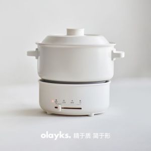 Electric Cooker for Students Dormitory Home Use 2L Small Detachable Multi-Functional Instant Noodle Special Electric Pot