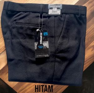Celana kerja pria slimfit/celana bahan formal/celana dasar bahan tebal terlaris